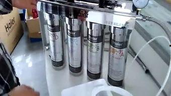 海尔净水器滤芯更换视频,轻松掌握家庭水质升级秘诀