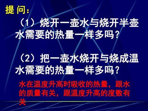 物质的比热容视频,热量传递的秘密解析